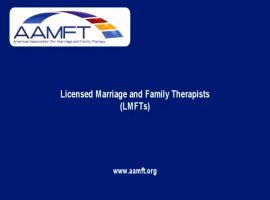 marriage and family therapist association